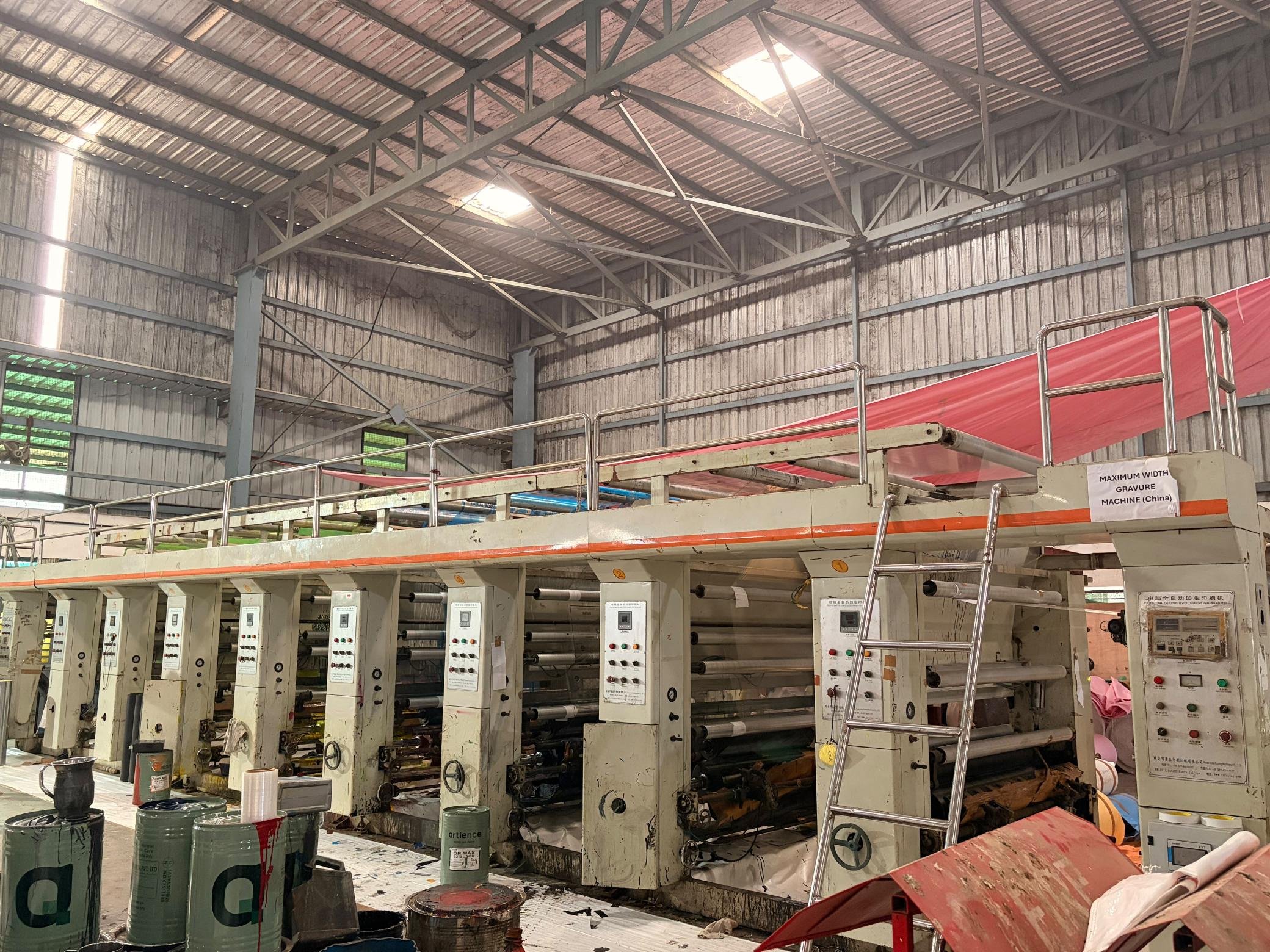 8-Colour Gravure Printing Machine